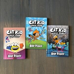 Cat Kid Comic Club Books bundle